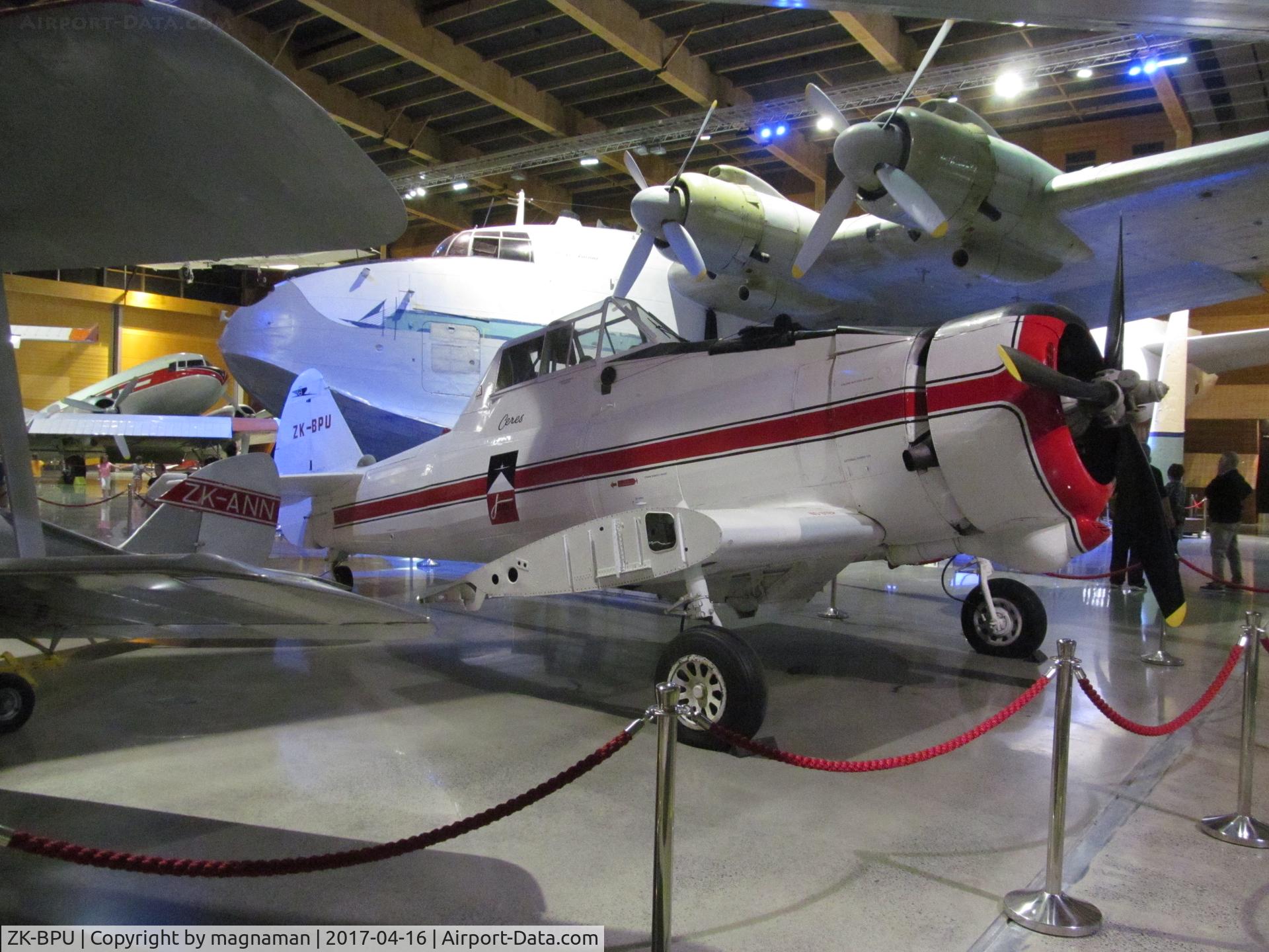 ZK-BPU, Commonwealth CA-28B Ceres C/N 4, at MOTAT