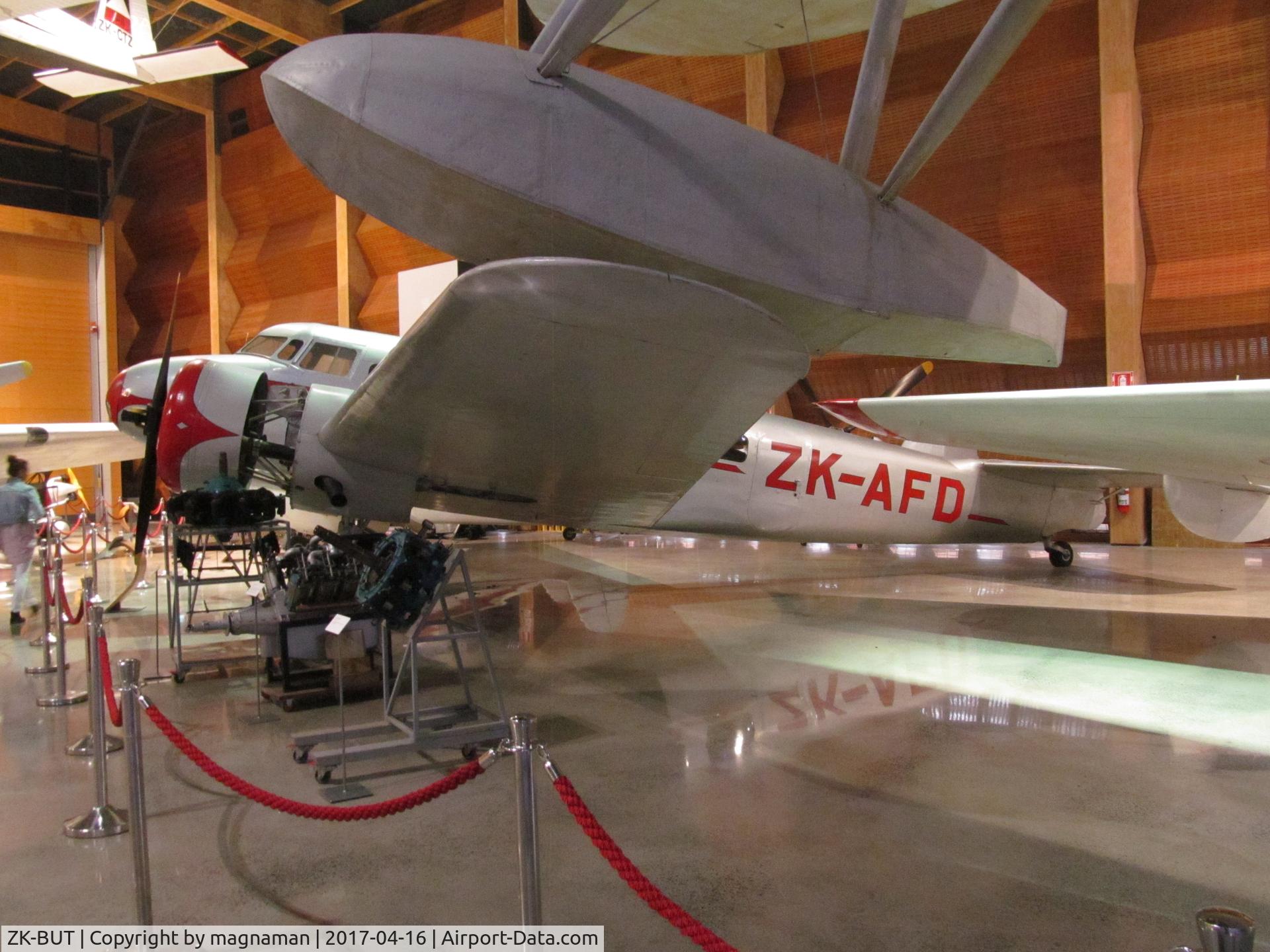 ZK-BUT, Lockheed Electra 10-A C/N 1138, painted as AFD but is BUT