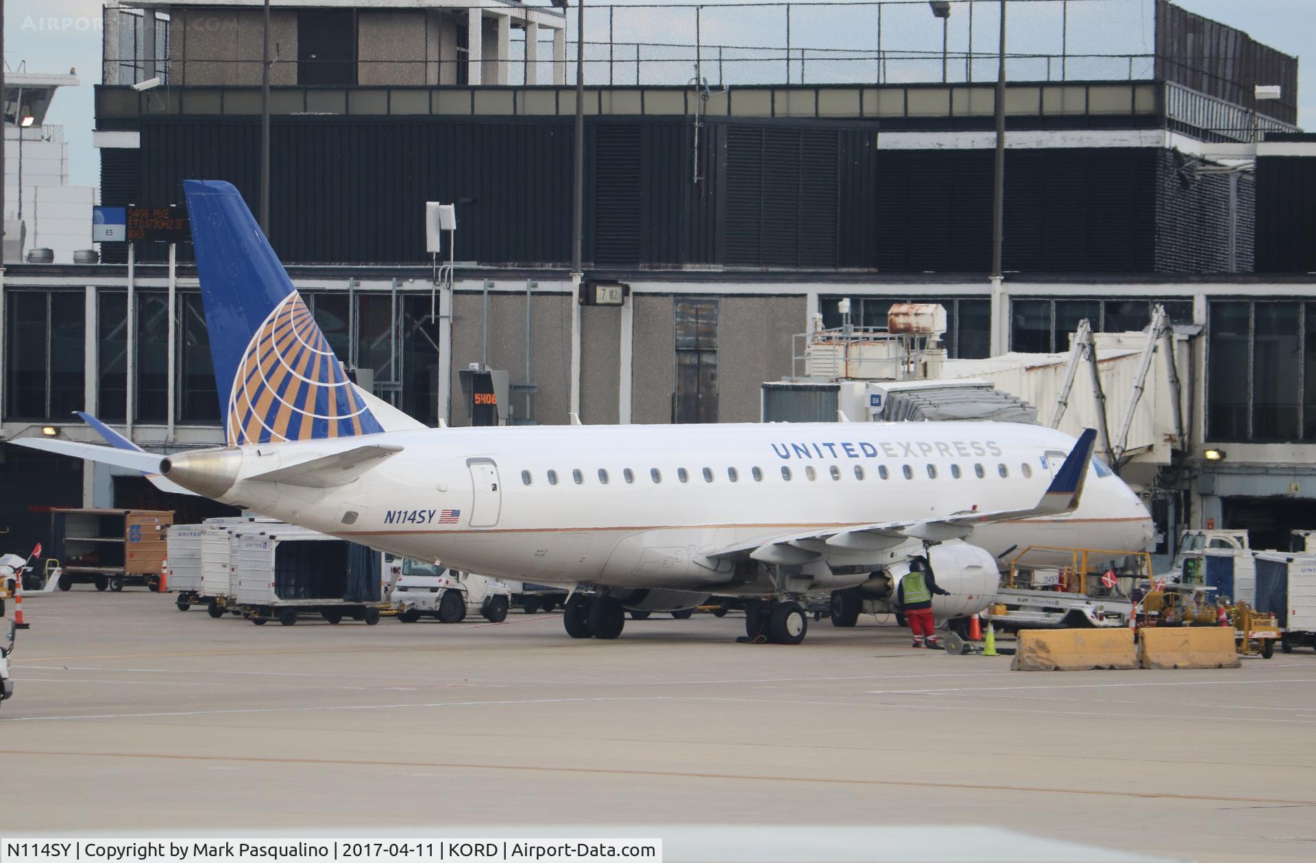 N114SY, 2014 Embraer 175LR (ERJ-170-200LR) C/N 17000410, ERJ 170-200 LR