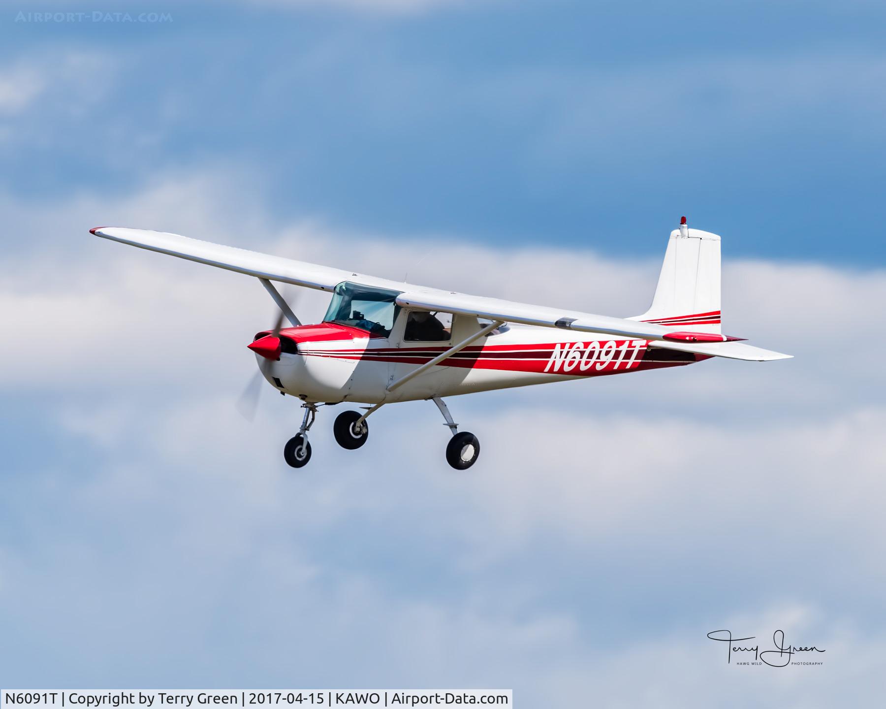 N6091T, 1964 Cessna 150E C/N 15060791, KAWO