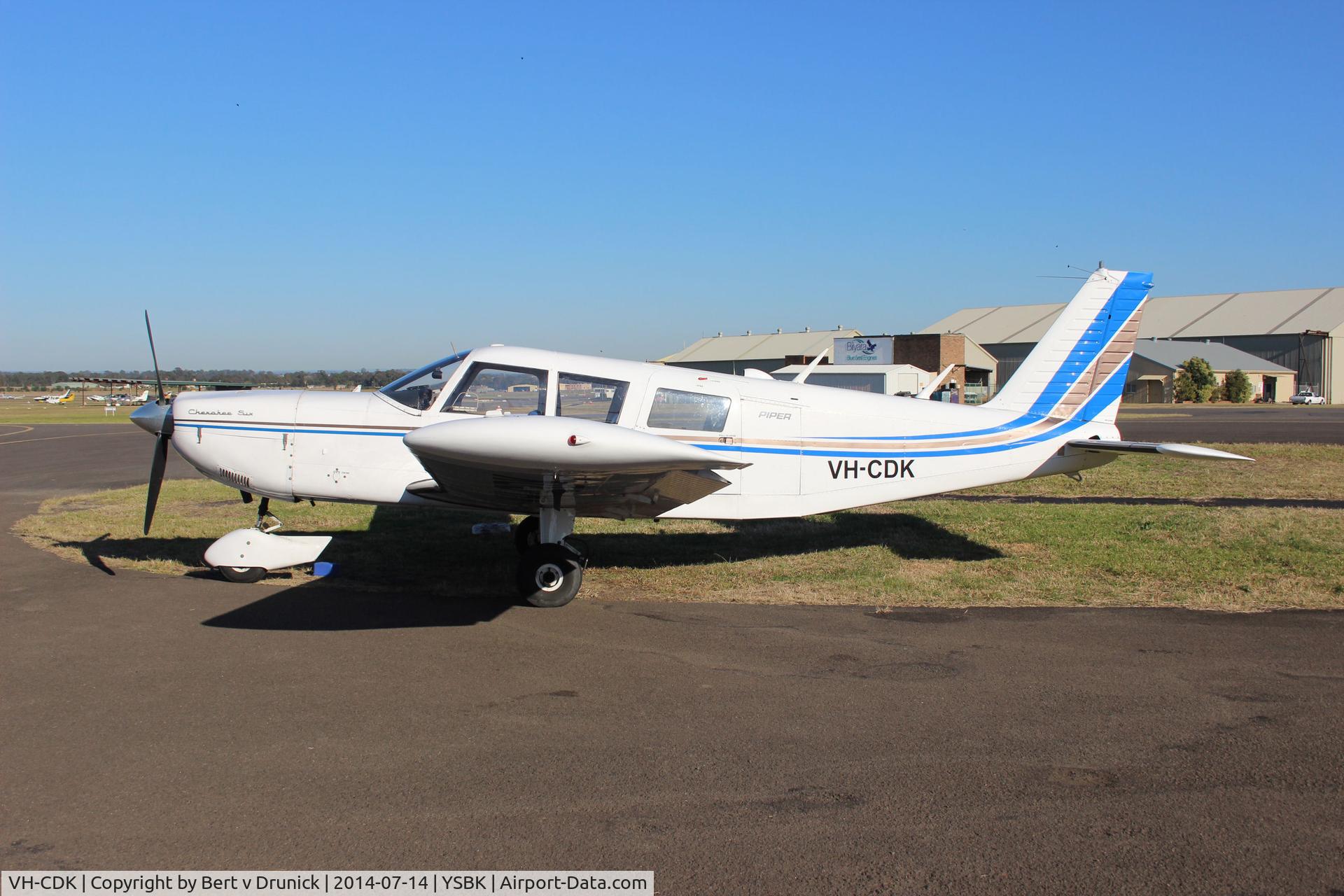 VH-CDK, 1967 Piper PA-32-300 Cherokee Six Cherokee Six C/N 32-40260, VH-CDK
