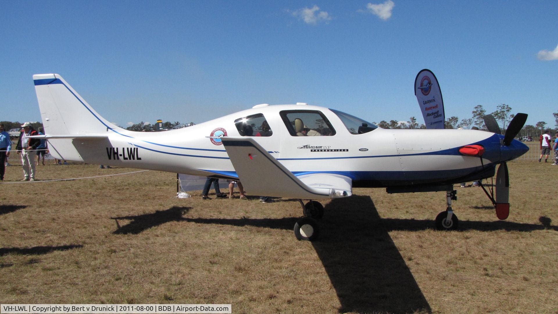 VH-LWL, 2002 Lancair IV-P C/N 431, VH-LWL
