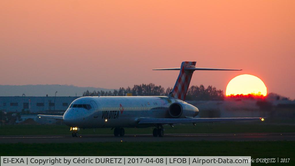 EI-EXA, 2003 Boeing 717-2BL C/N 55172, Nice sunset!