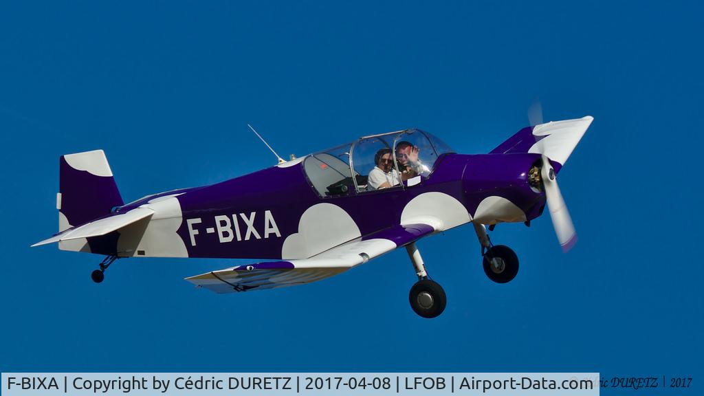 F-BIXA, 1958 Wassmer (Jodel) D-120 Paris Nice C/N 116, Aéro-club de Beauvais-Tillé (ACBT60)