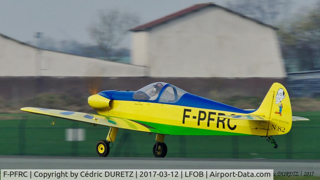 F-PFRC, 2000 Nicollier HN-434 Super Menestrel C/N 82, LFOB airport