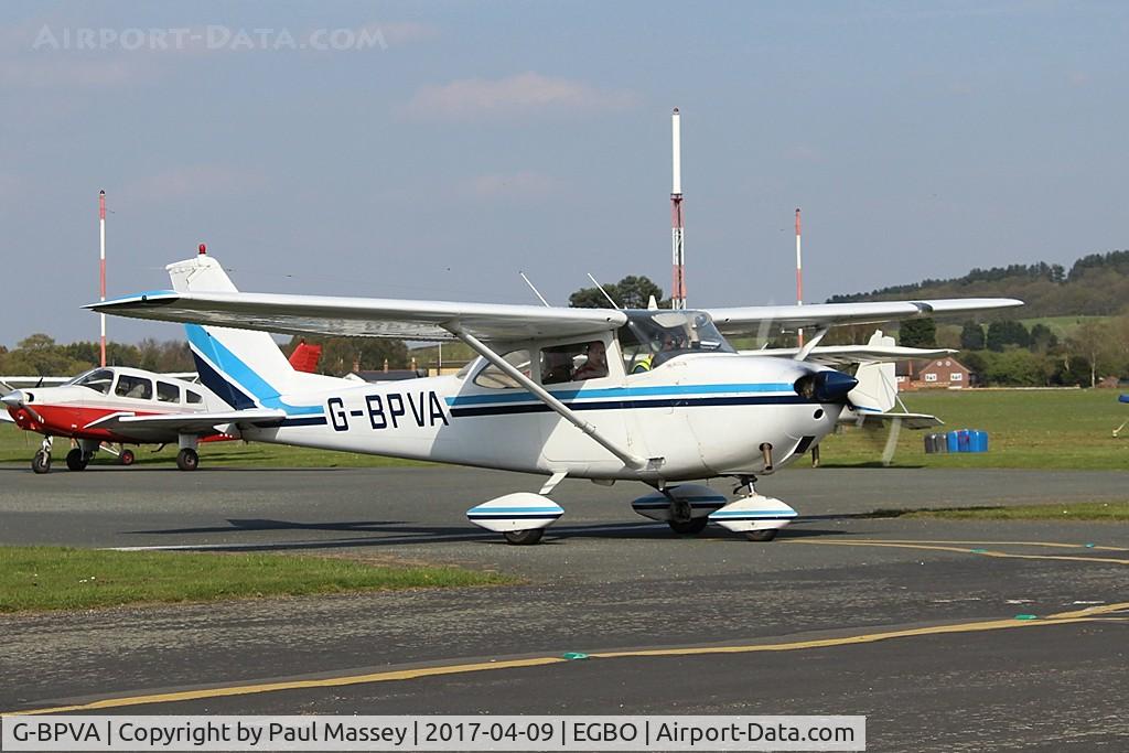 G-BPVA, 1965 Cessna 172F C/N 17252286, Visiting Aircraft. Ex:-N8386U.