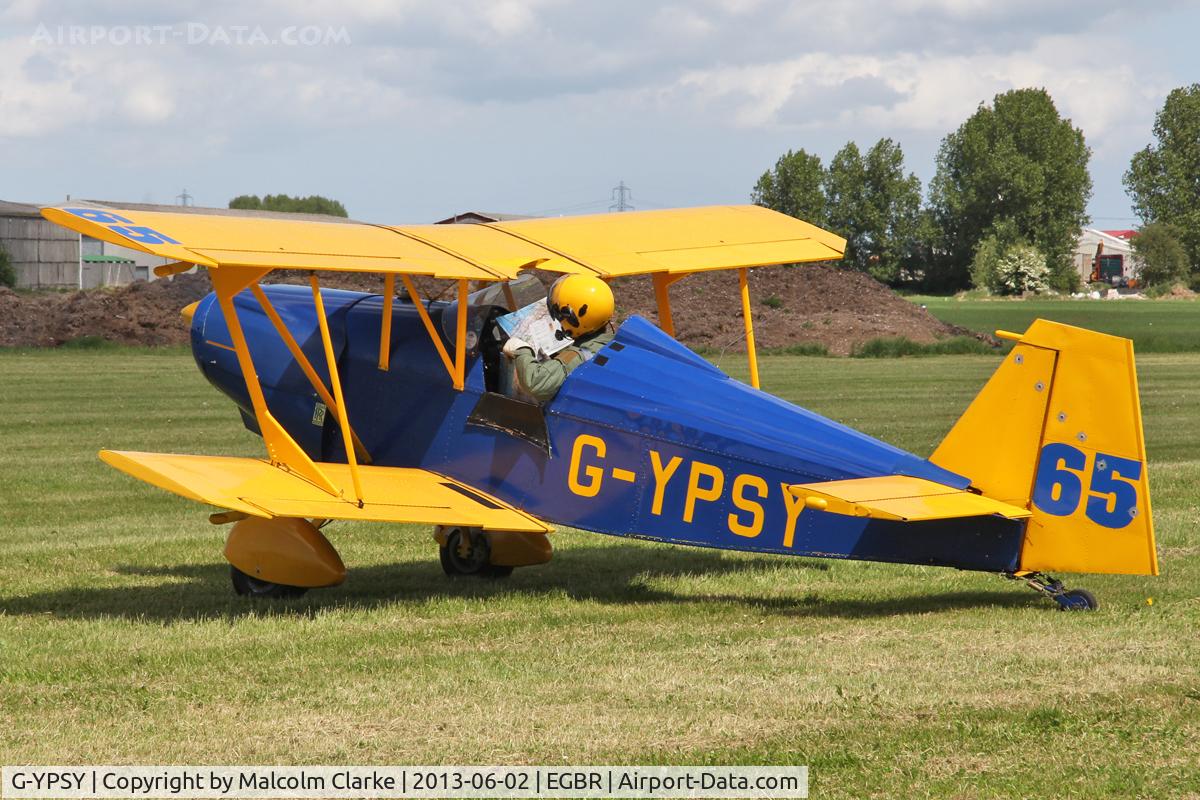 G-YPSY, 1988 Andreasson BA-4B C/N PFA 038-10352, Andreasson BA4B at Breighton Airfield's Jolly June Jaunt. June 2nd 2013.