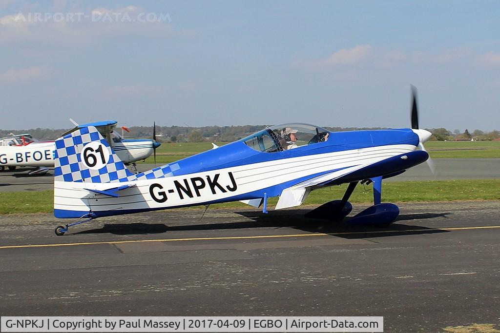 G-NPKJ, 1998 Vans RV-6 C/N PFA 181-13138, Visiting Aircraft. Carries number 61 on tail.