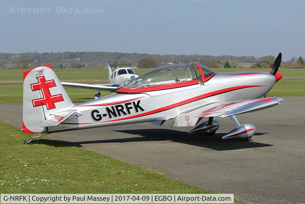 G-NRFK, 2013 Vans RV-8 C/N PFA 303-14135, Visiting Aircraft.