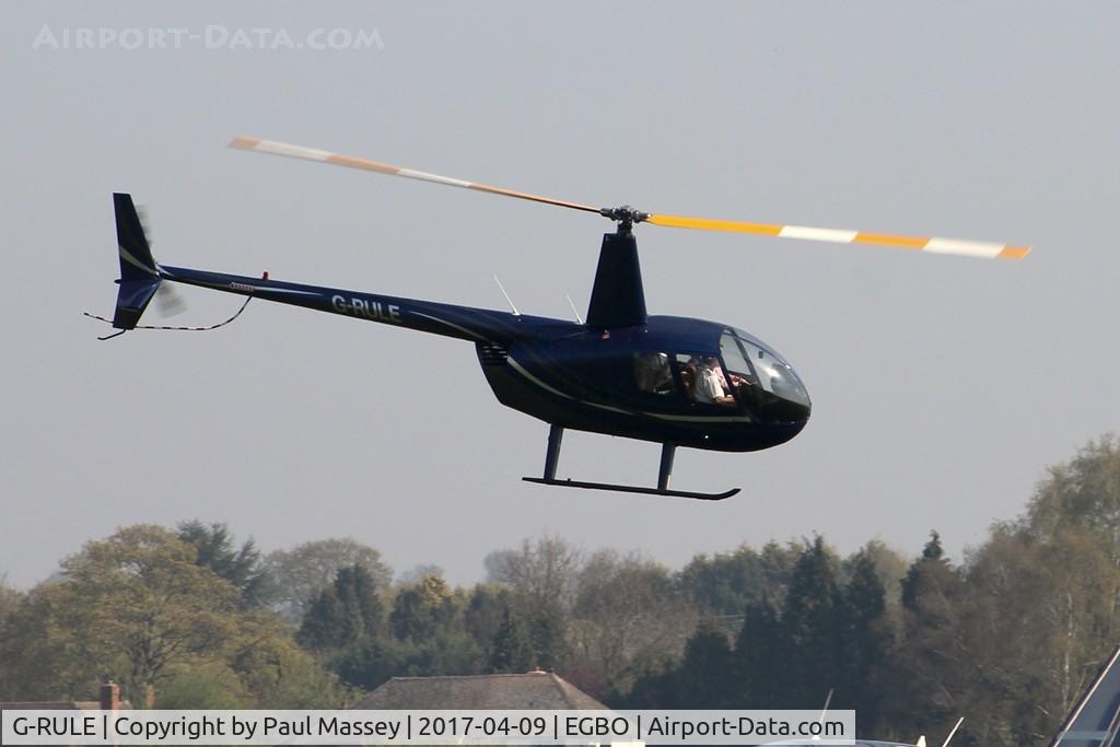 G-RULE, 2005 Robinson R44 Raven II C/N 11039, Giving pleasure flights.