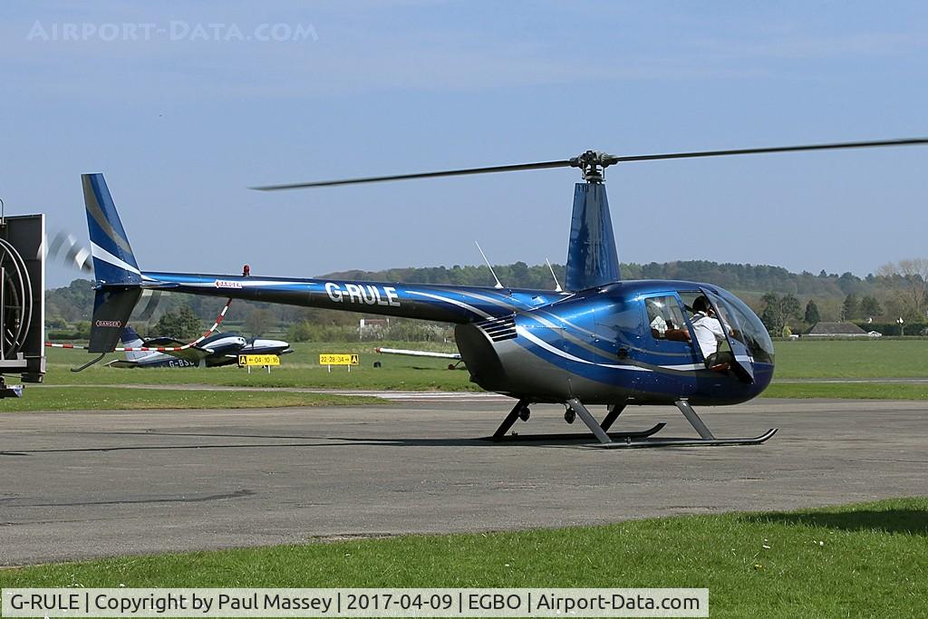 G-RULE, 2005 Robinson R44 Raven II C/N 11039, Refueling after a busy day giving pleasure flights.