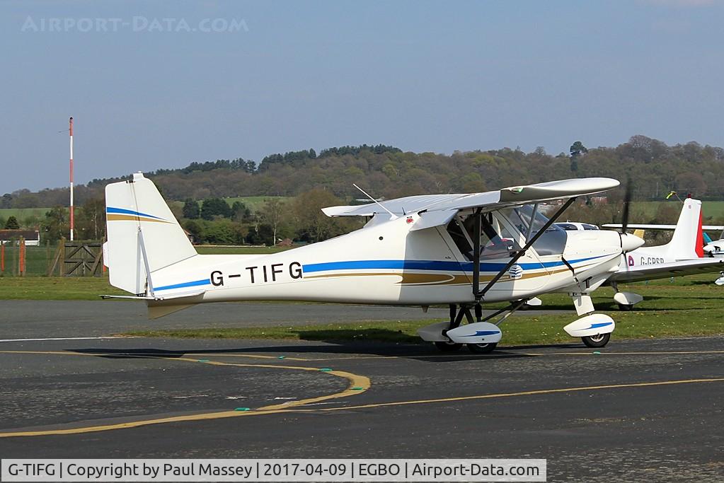 G-TIFG, 2010 Comco Ikarus C42 FB80 C/N 1009-7119, Visiting aircraft.