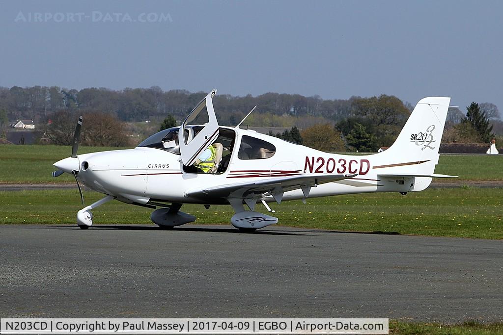 N203CD, 2004 Cirrus SR20 G2 C/N 1451, Visiting aircraft.