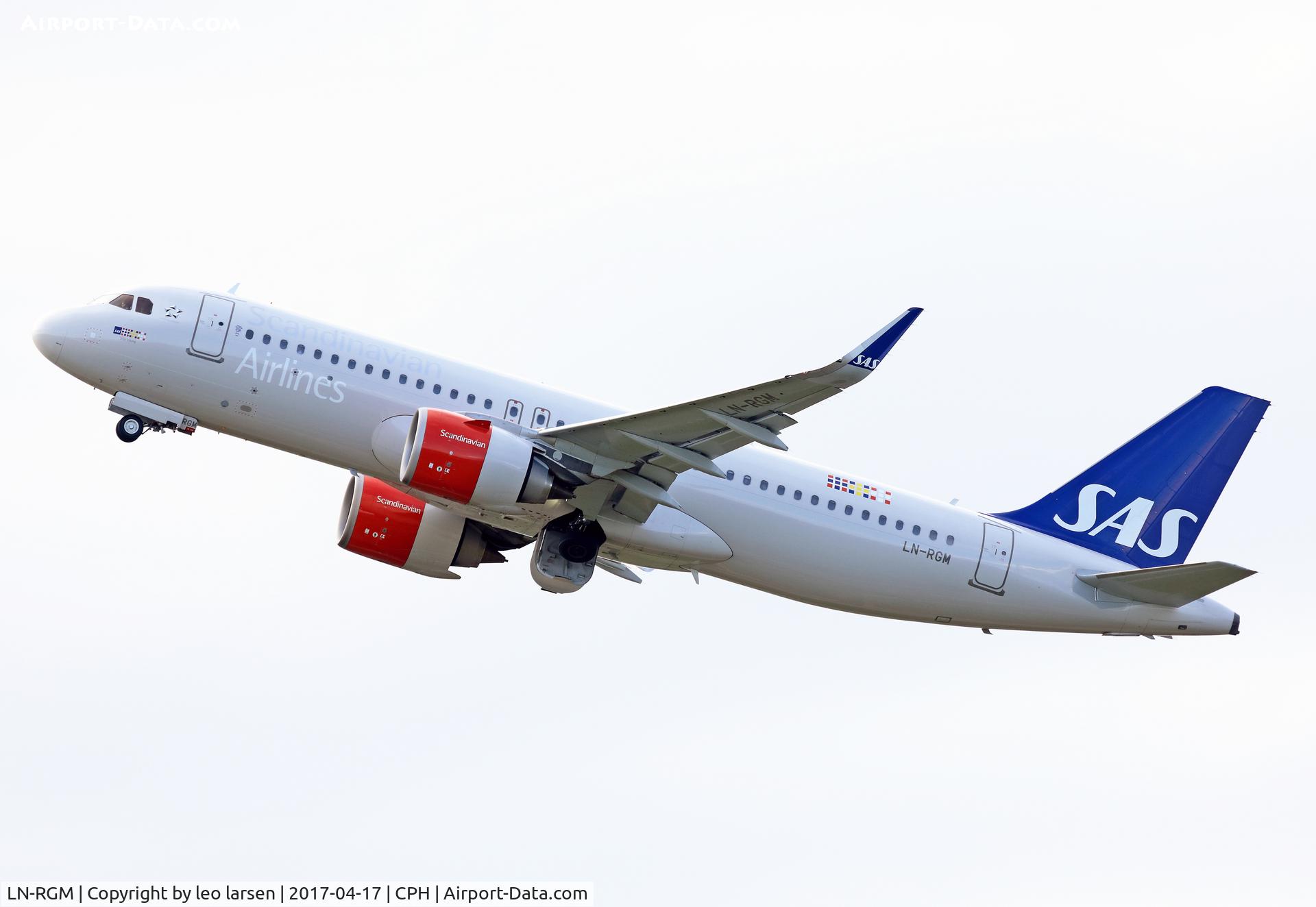 LN-RGM, 2016 Airbus A320-251N C/N 7277, Copenhagen 17.4.2017