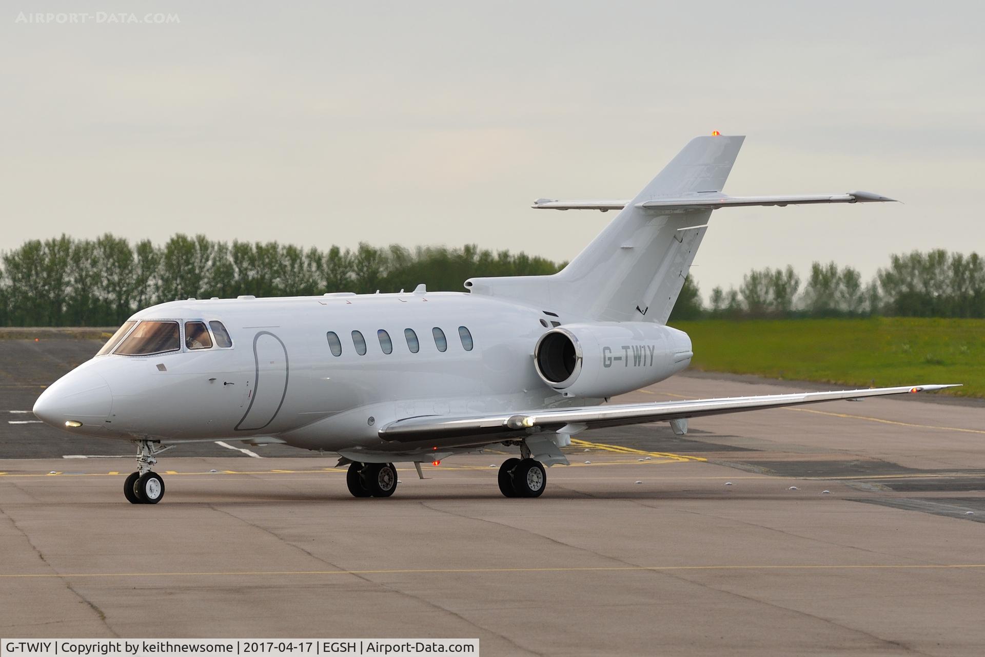G-TWIY, 2008 Hawker 750 C/N HB-14, Return Visitor.