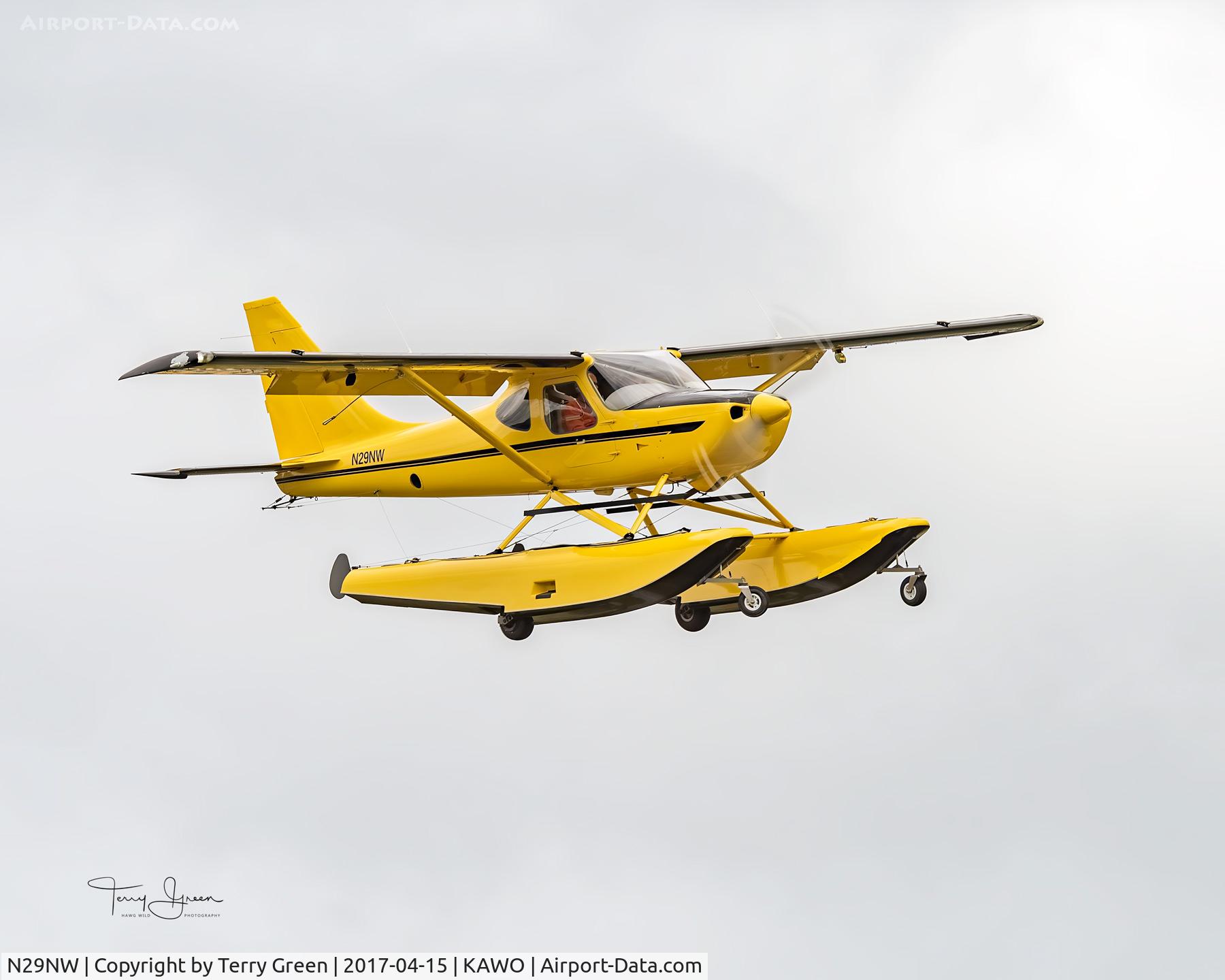 N29NW, Glasair GS-2 Sportsman C/N 7333, KAWO