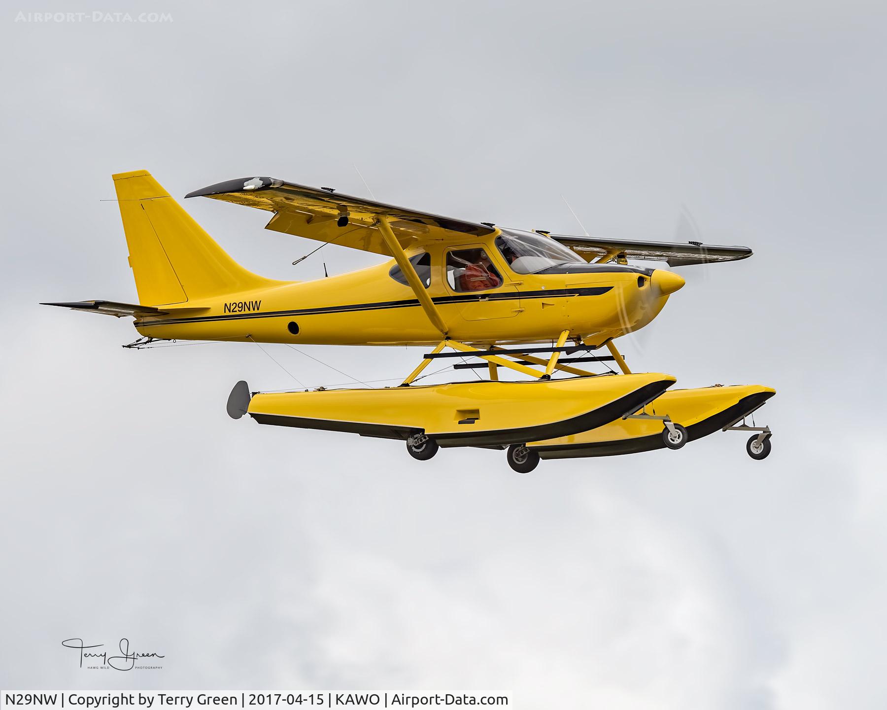 N29NW, Glasair GS-2 Sportsman C/N 7333, KAWO