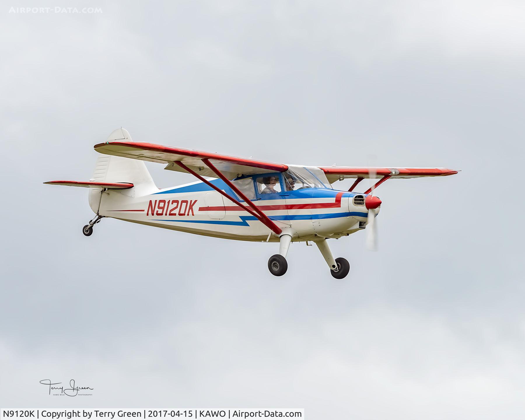 N9120K, 1947 Stinson 108-1 Voyager C/N 108-2120, KAWO