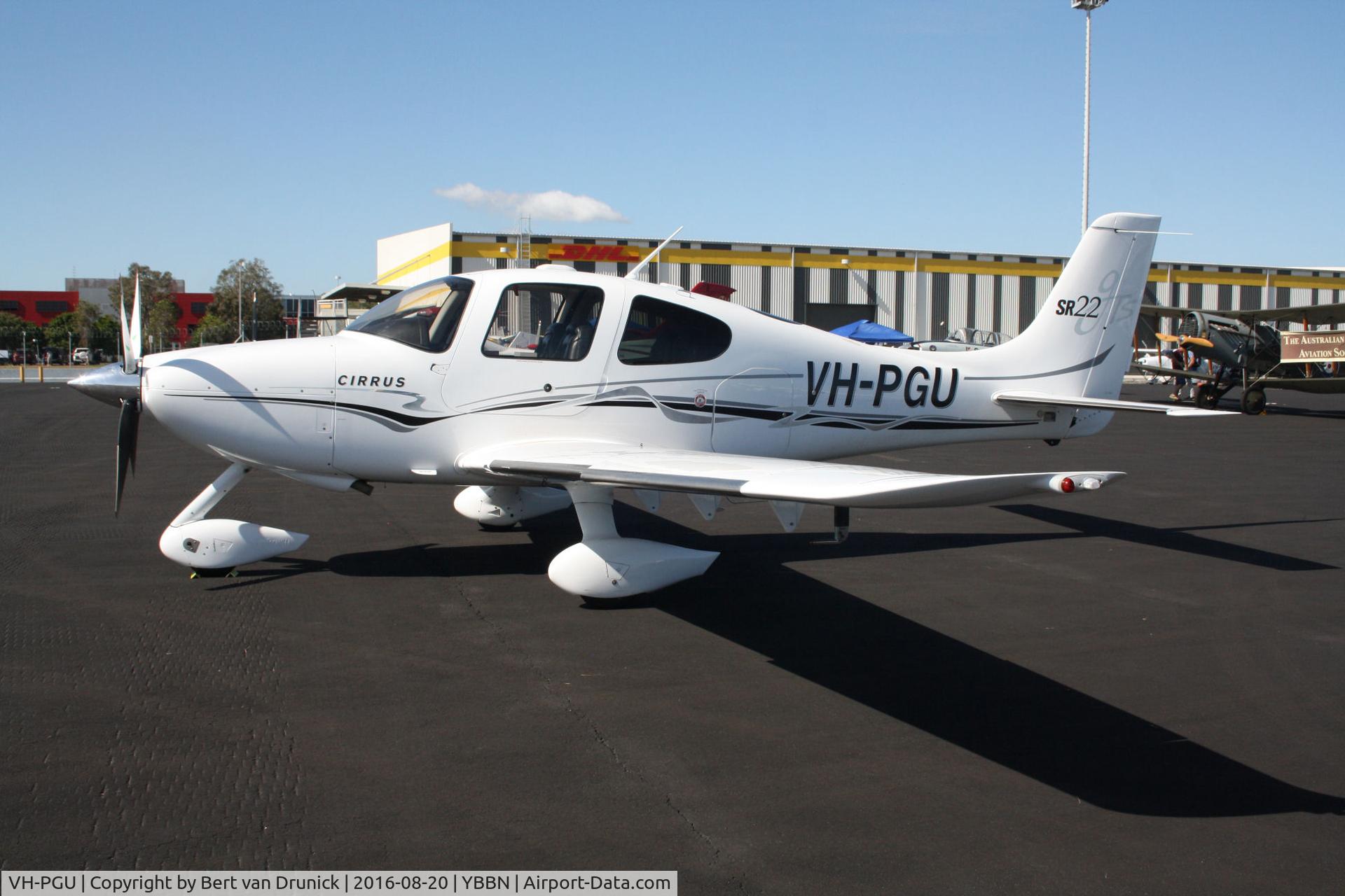VH-PGU, 2005 Cirrus SR22 GTS C/N 1639, VH-PGU