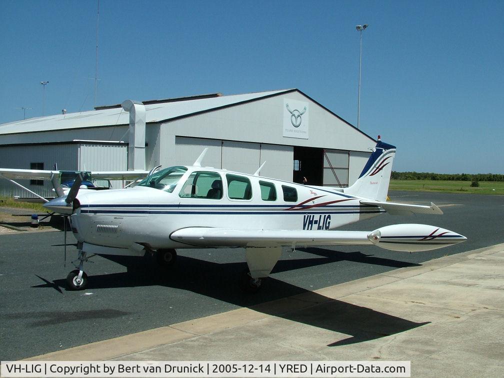 VH-LIG, 1972 Beech A36 Bonanza 36 C/N E-295, VH-LIG