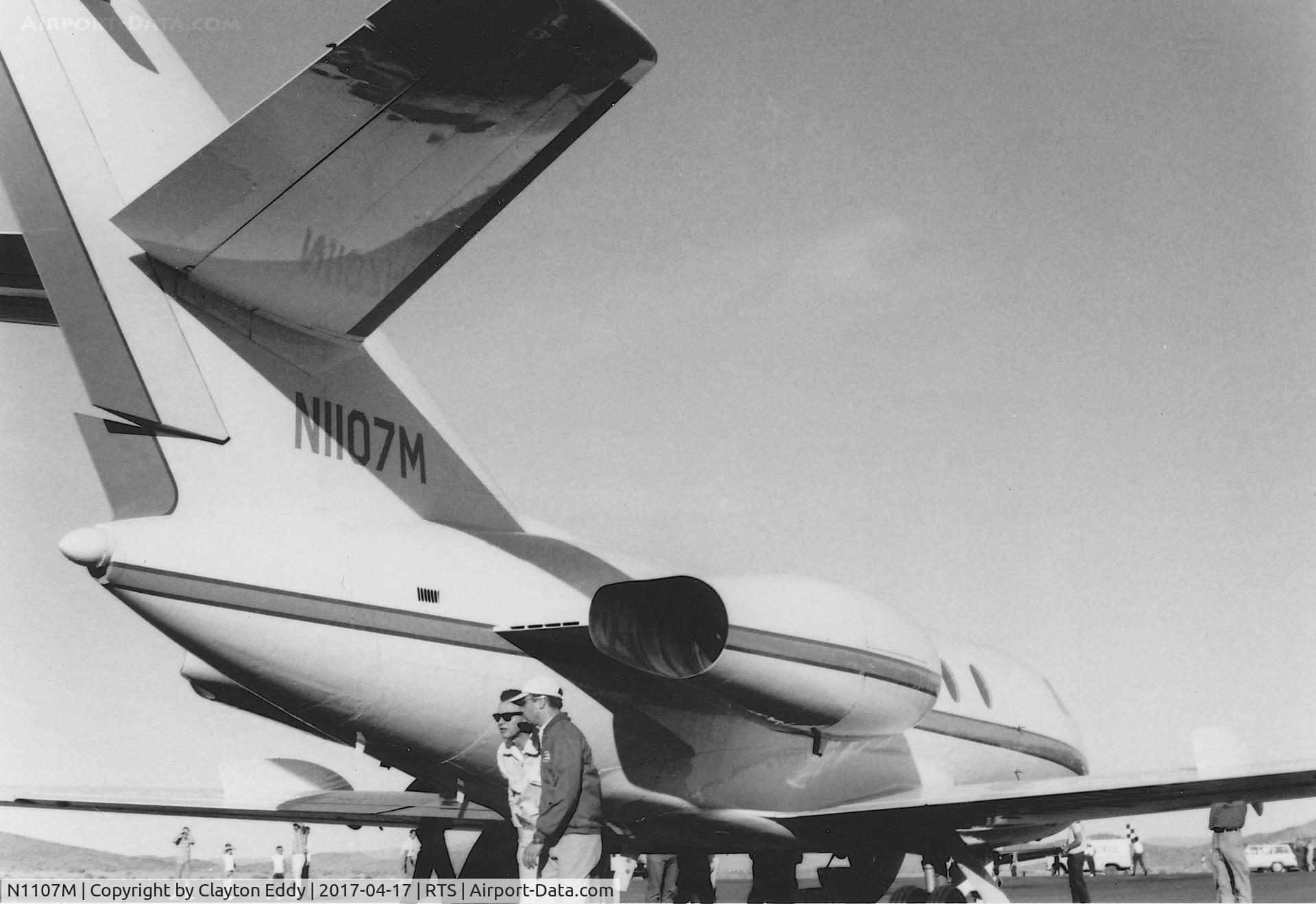 N1107M, 1966 Dassault Falcon (Mystere) 20C C/N 38, Reno Stead Airport 1966