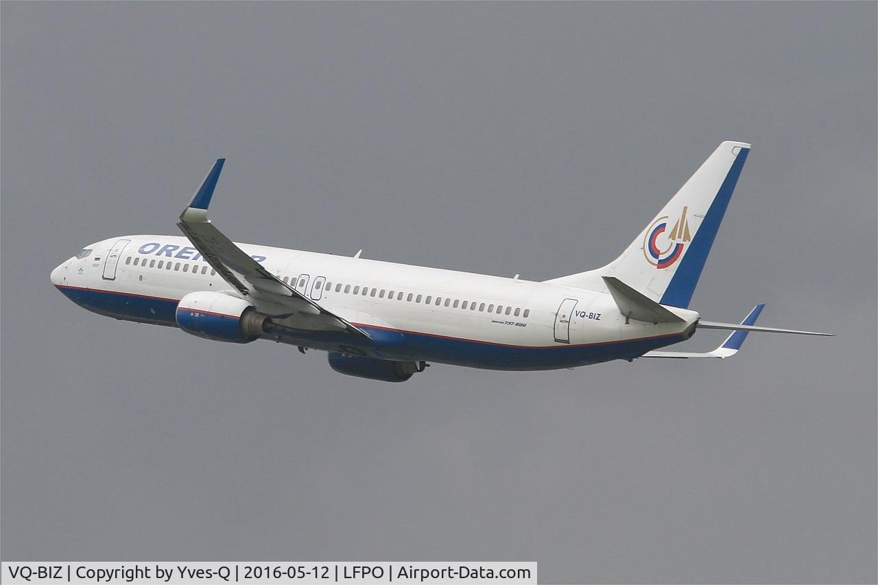 VQ-BIZ, 2001 Boeing 737-86N C/N 28645, Boeing 737-86N, Take off rwy 24, Paris Orly Airport (LFPO-ORY)
