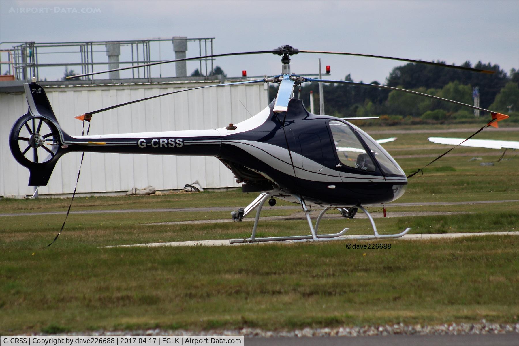 G-CRSS, 2013 Guimbal Cabri G2 C/N 1047, G CRSS at Blackbushe BBS