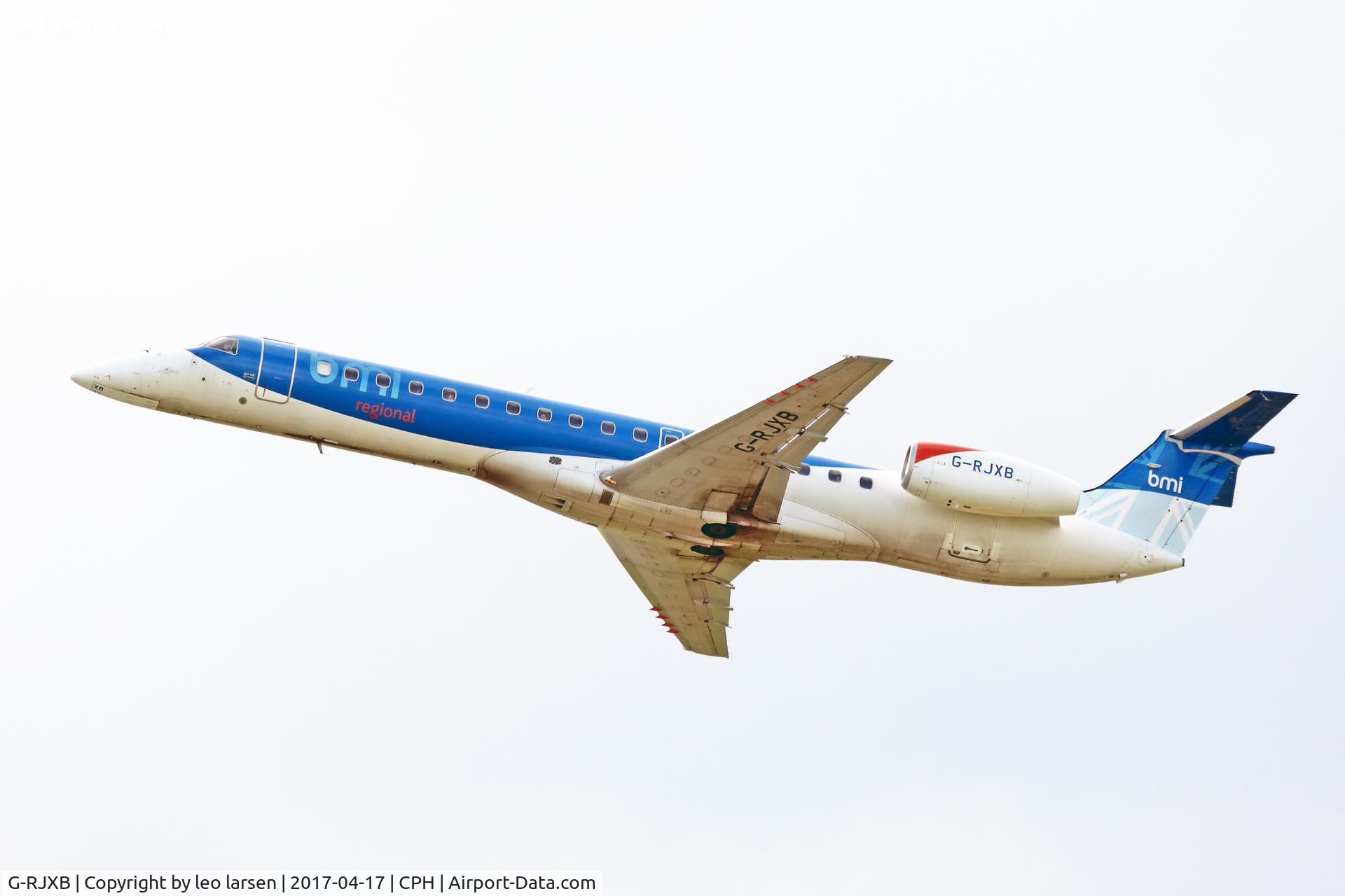 G-RJXB, 1999 Embraer EMB-145EP (ERJ-145EP) C/N 145142, Copenhagen 17.4.2017