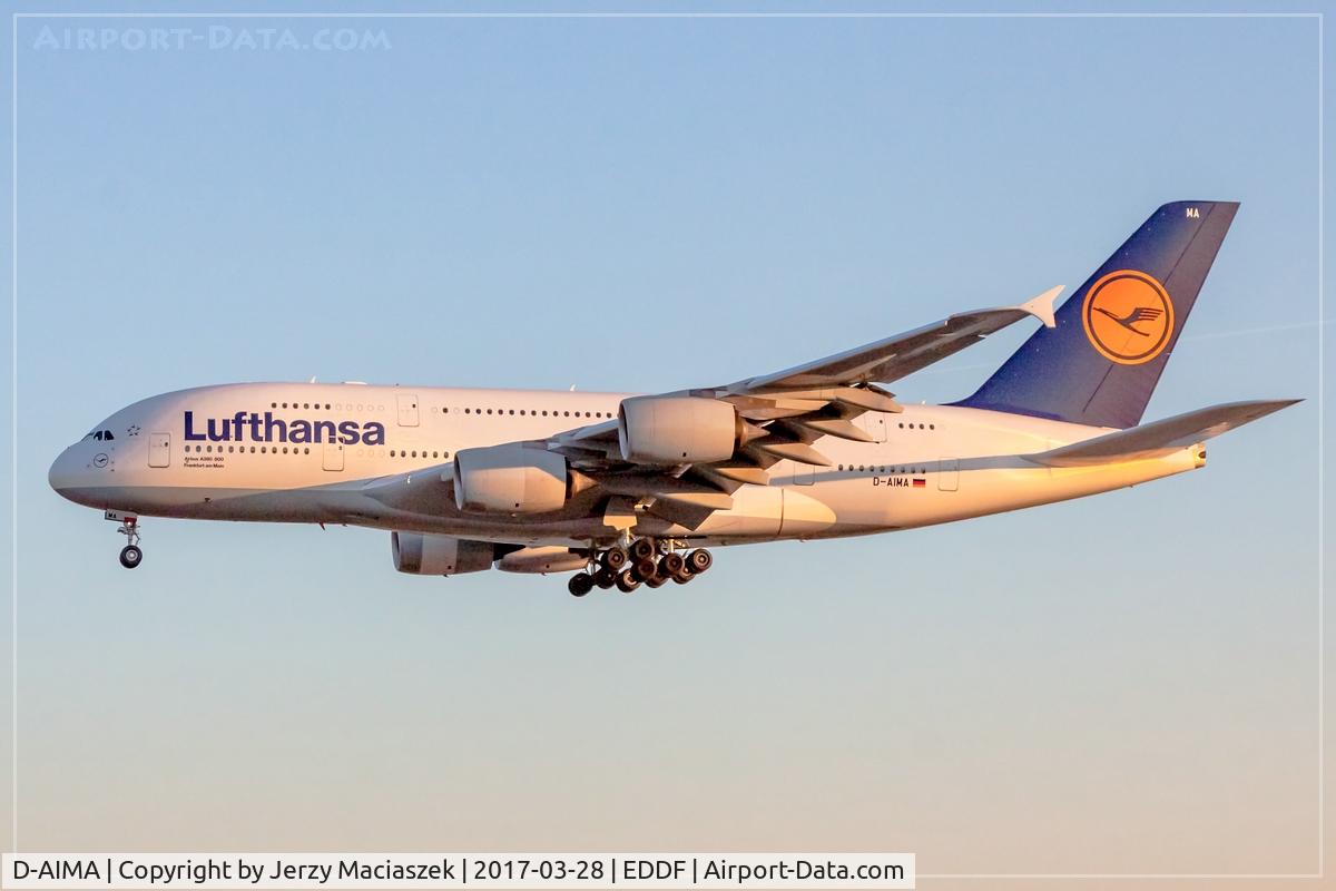 D-AIMA, 2010 Airbus A380-841 C/N 038, Airbus A380-841