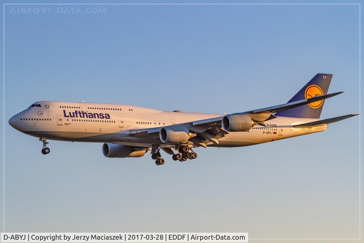 D-ABYJ, 2013 Boeing 747-830 C/N 37834, 2013 Boeing 747-830,