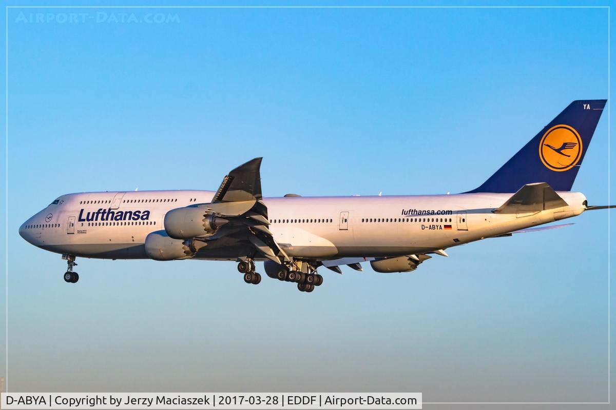 D-ABYA, 2012 Boeing 747-830 C/N 37827, 2012 Boeing 747-830