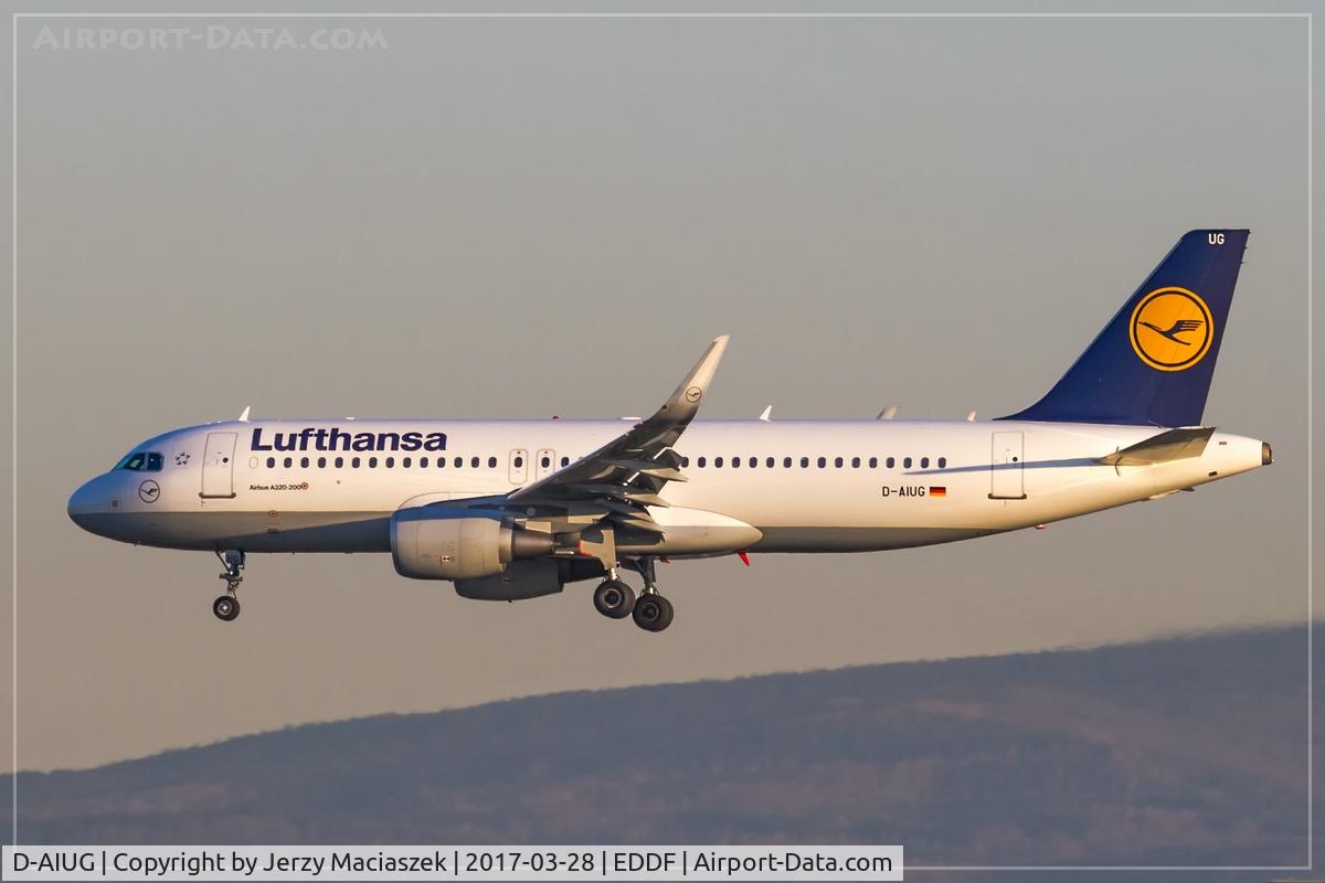 D-AIUG, 2014 Airbus A320-214 C/N 6202, Airbus A320-214