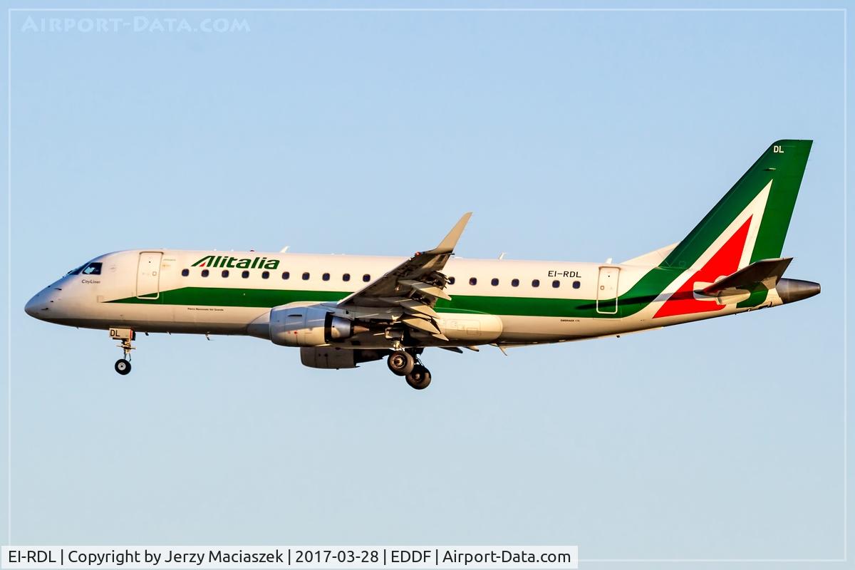EI-RDL, 2012 Embraer 175STD (ERJ-170-200STD) C/N 17000345, Embraer 175STD