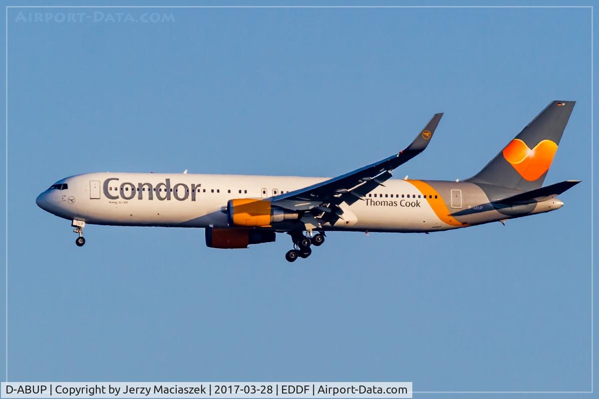 D-ABUP, 2001 Boeing 767-3Q8/ER C/N 30048, Boeing 767-300