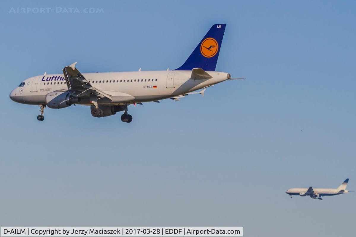 D-AILM, 1997 Airbus A319-114 C/N 694, Airbus A319-114