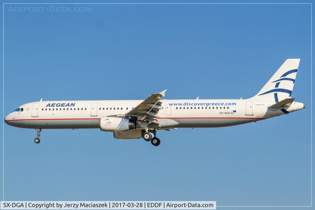 SX-DGA, 2009 Airbus A321-231 C/N 3878, Airbus A321-231