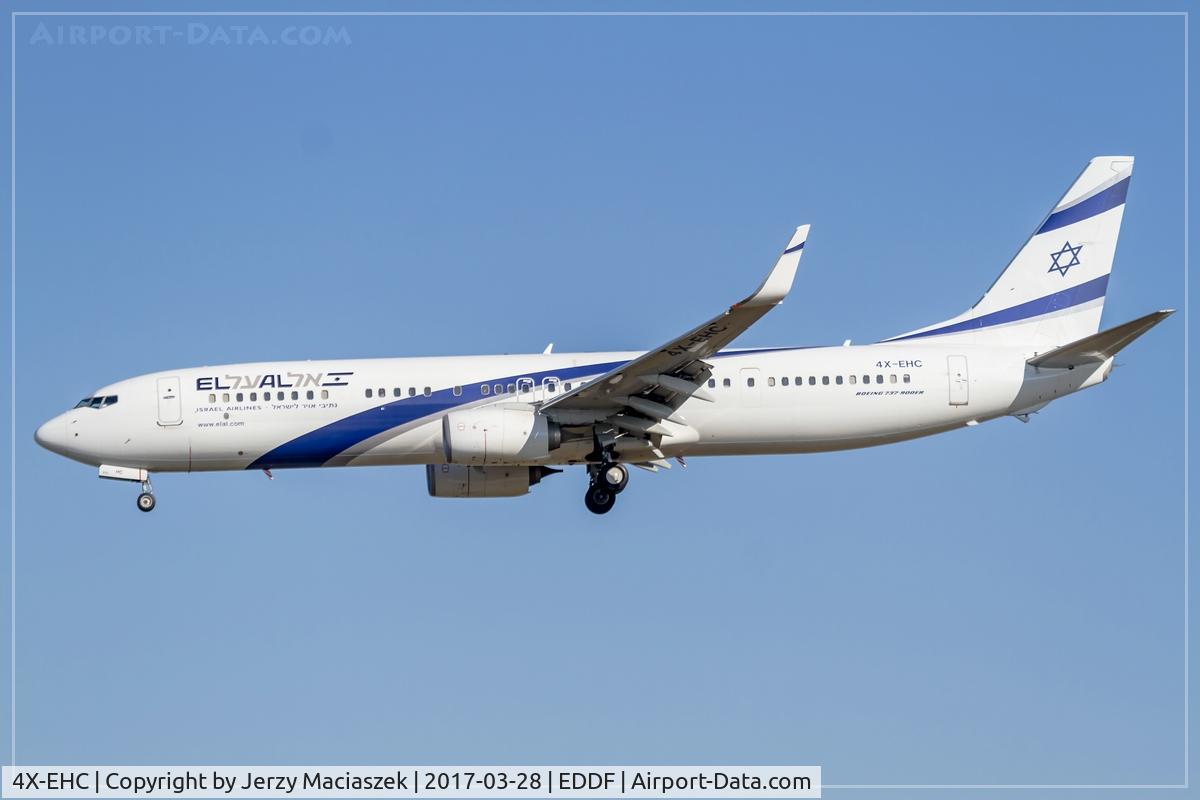 4X-EHC, 2014 Boeing 737-958/ER C/N 41554, Boeing 737-958