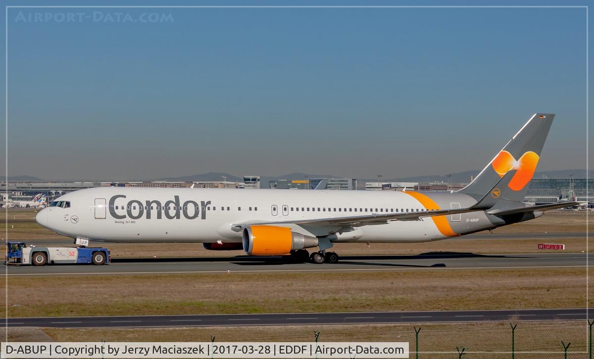 D-ABUP, 2001 Boeing 767-3Q8/ER C/N 30048, Boeing 767-300