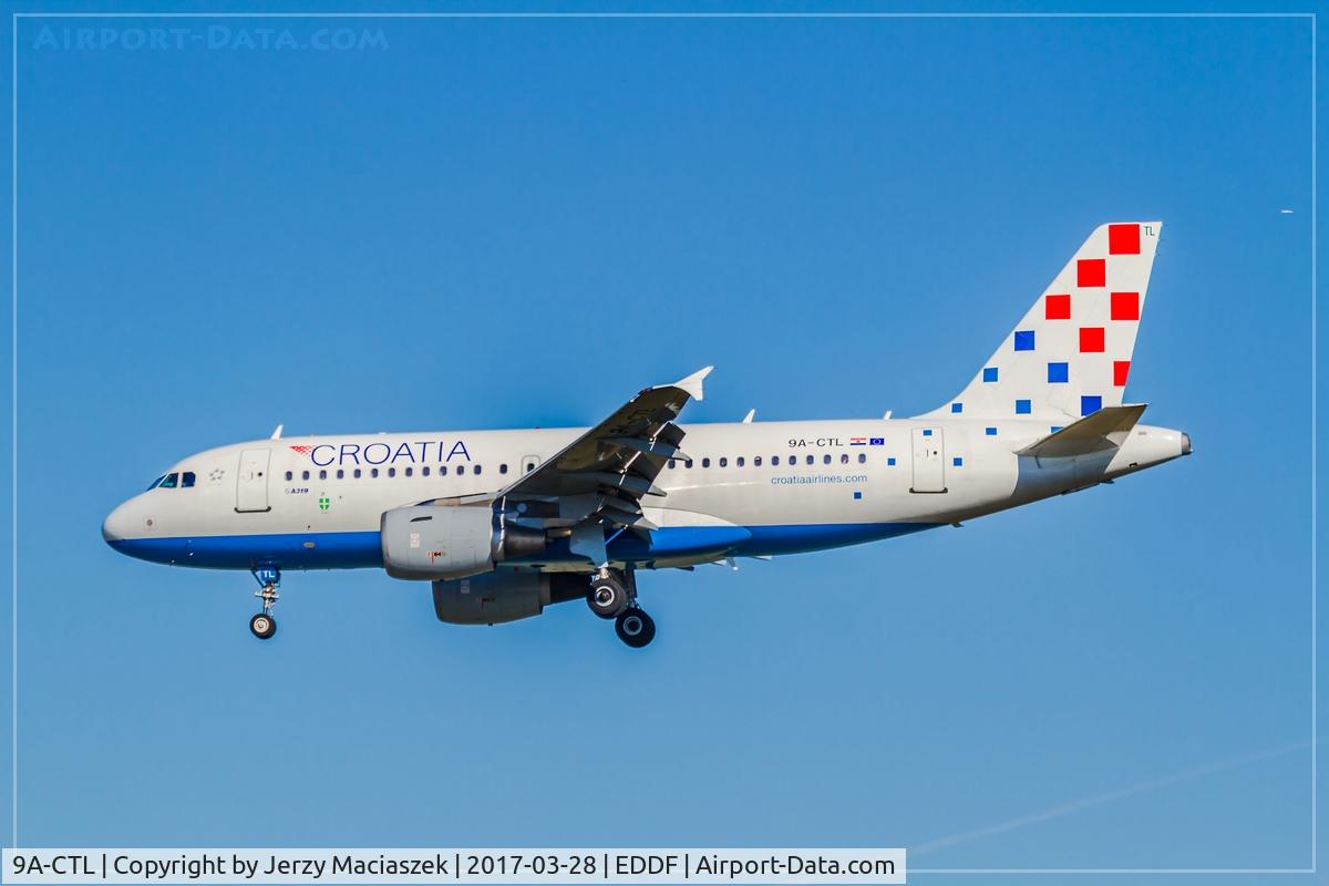 9A-CTL, 2000 Airbus A319-112 C/N 1252, Airbus A319-112