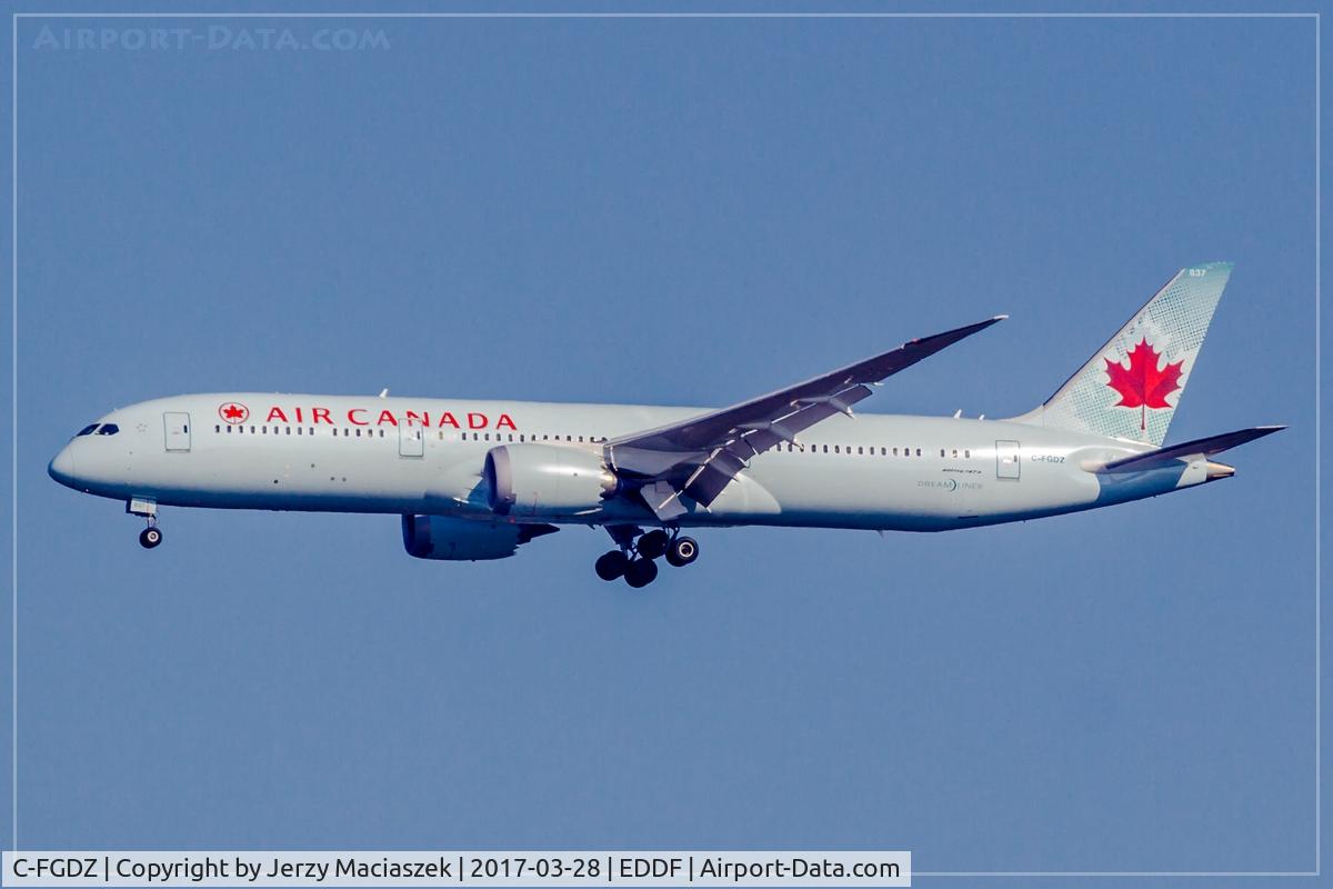 C-FGDZ, 2016 Boeing 787-9 Dreamliner C/N 37173, Boeing 787-9