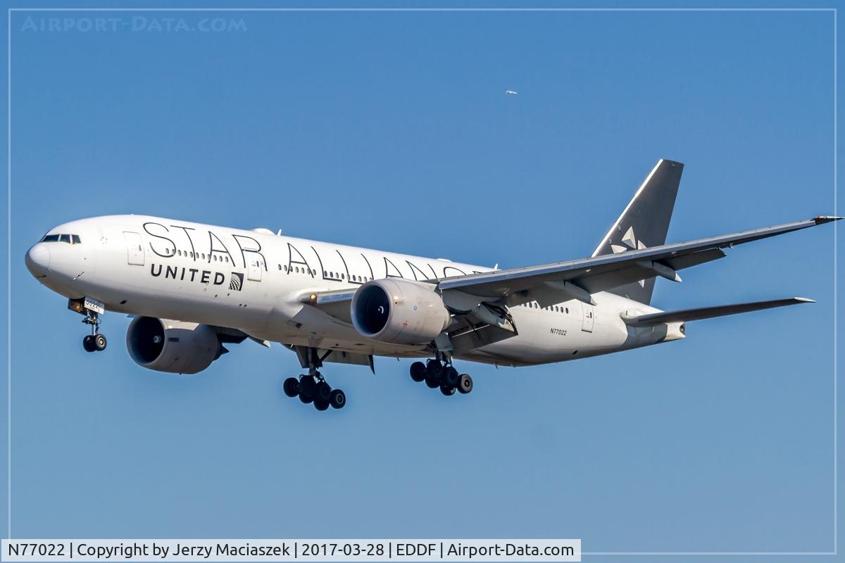 N77022, 2010 Boeing 777-224 C/N 39777, Boeing 777-224