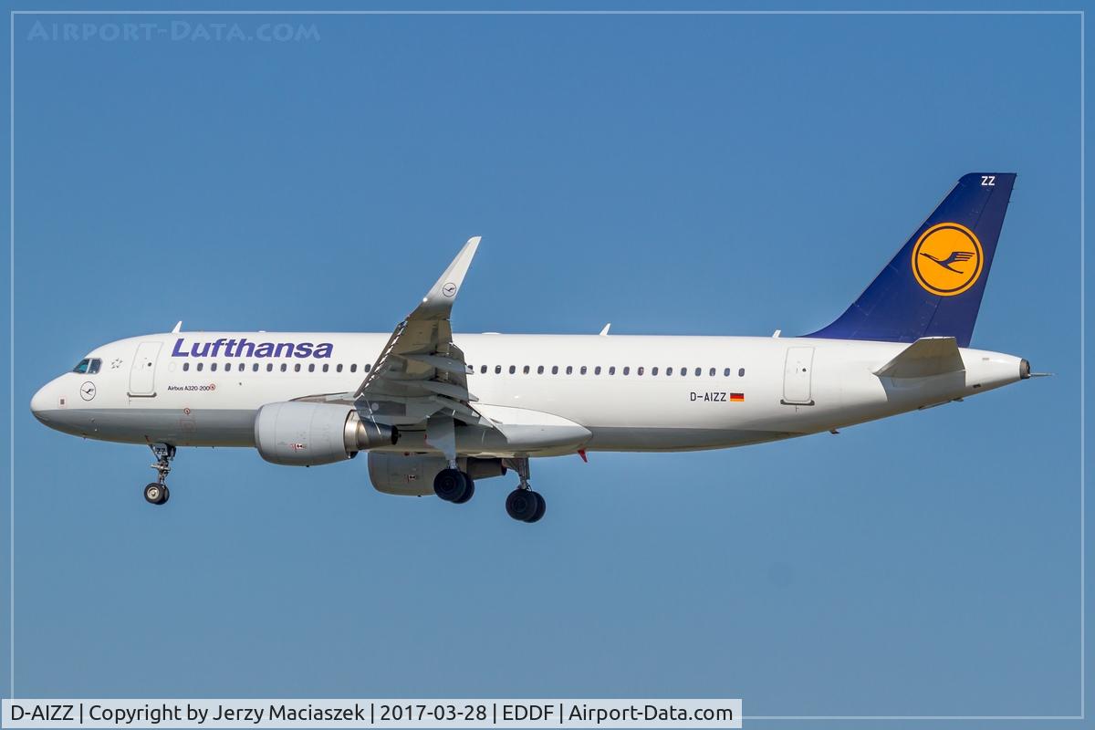 D-AIZZ, 2013 Airbus A320-214 C/N 5831, Airbus A320-214