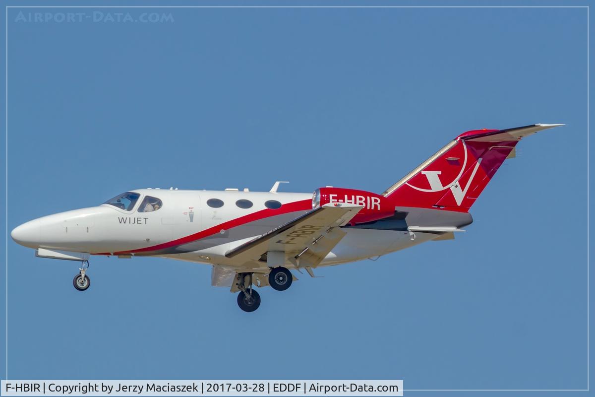 F-HBIR, 2009 Cessna 510 Citation Mustang Citation Mustang C/N 510-0252, Cessna Citation 510 Mustang,