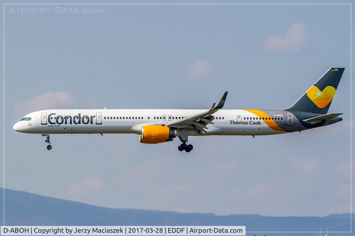 D-ABOH, 1999 Boeing 757-330 C/N 30030, Boeing 757-330