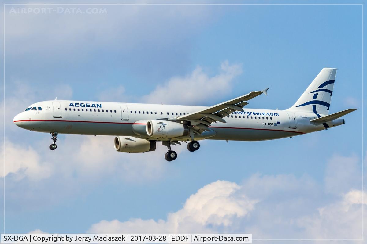 SX-DGA, 2009 Airbus A321-231 C/N 3878, Airbus A321-231