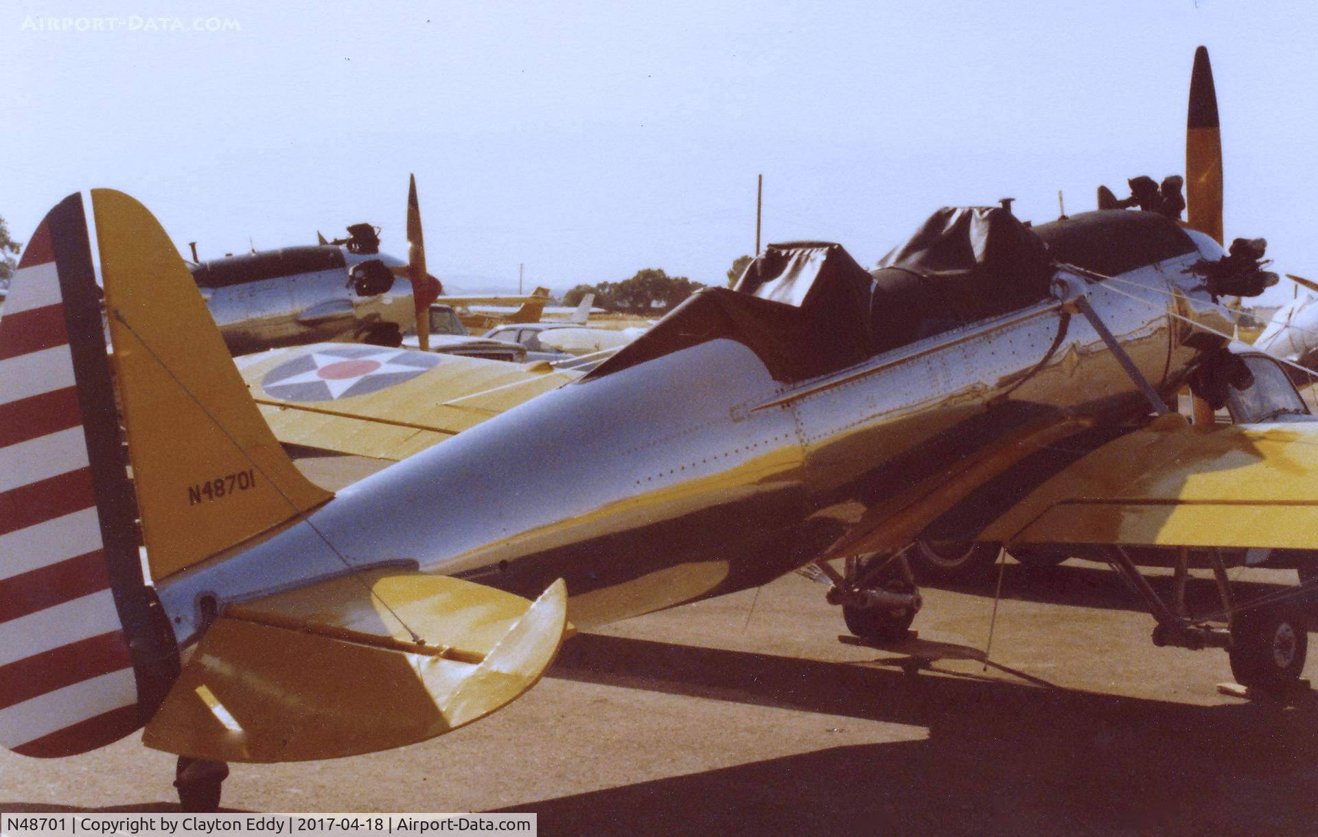 N48701, 1942 Ryan Aeronautical ST3KR C/N 2101, Ryan Fly-In California 19?