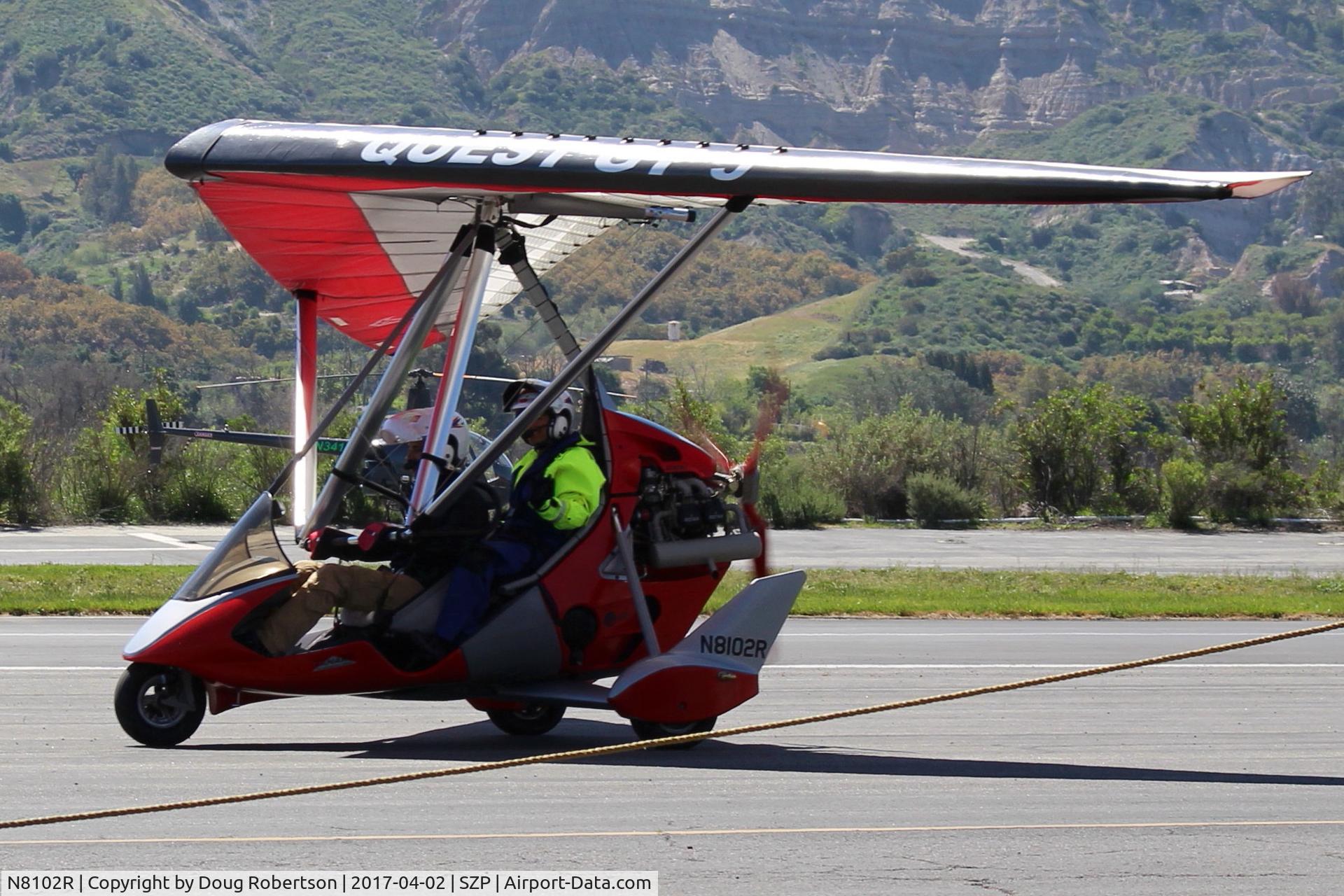 N8102R, 2005 Air Creation Tanarg C/N T05052, 2005 Air Creation USA TANARG, Rotax 912 Pusher, Ballistic Recovery System, ignore wing, markings, taxi back