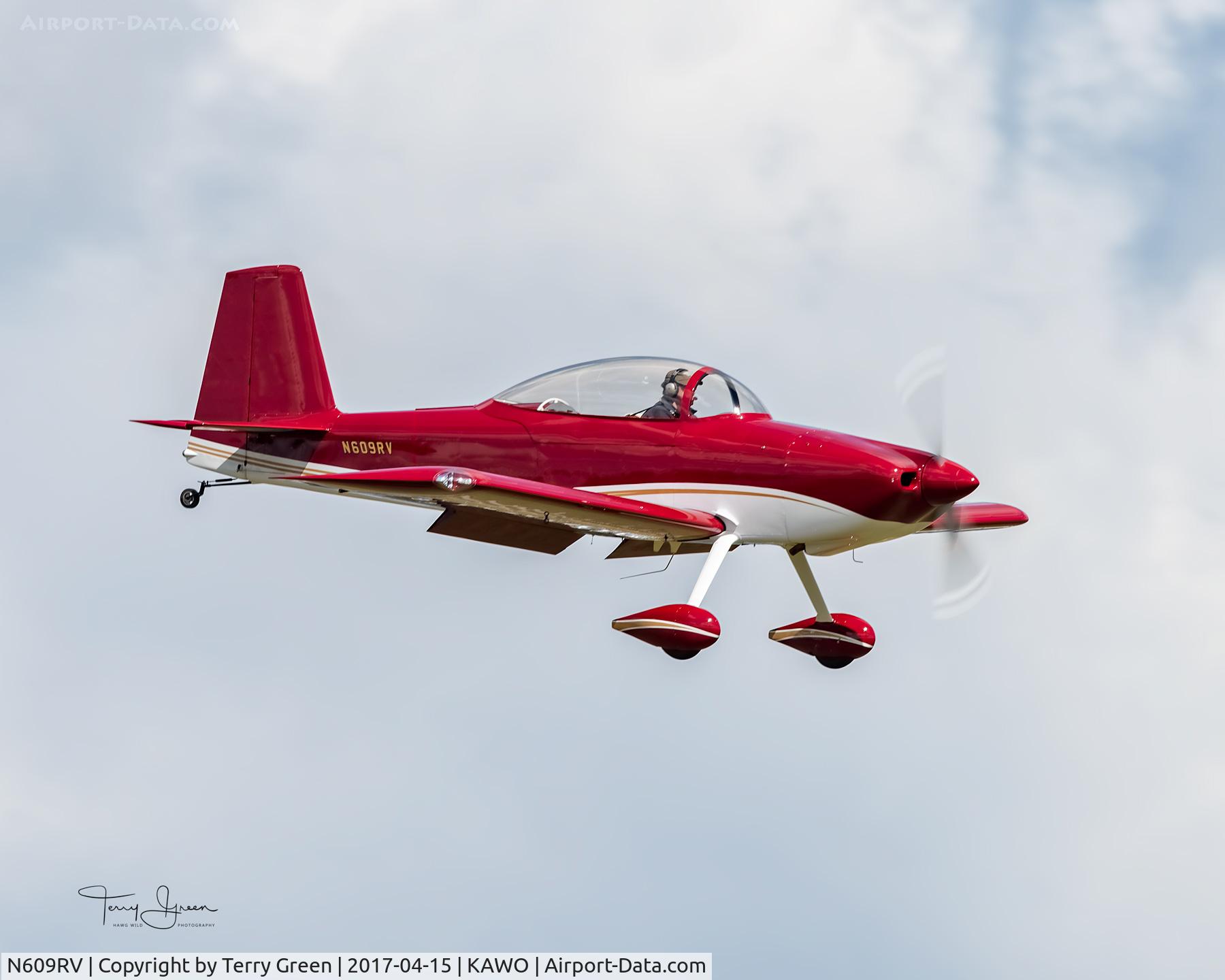 N609RV, 2016 Vans RV-8 C/N 80609, KAWO