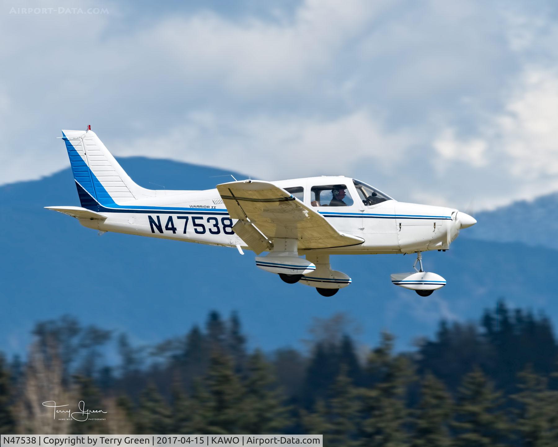 N47538, 1977 Piper PA-28-161 C/N 28-7816091, KAWO