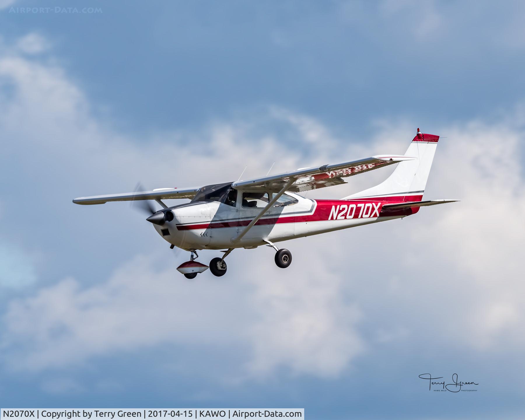 N2070X, 1965 Cessna 182H Skylane C/N 18256170, KAWO
